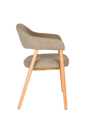 Oak Framed Dining Armchairs (2) | DF Indy | OROA.com