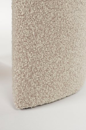 Beige Upholstered Stool | DF Noxx | OROA.com