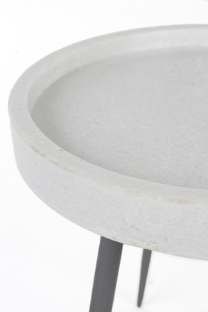 Solid Marble Side Table | DF Karrara | OROA.com