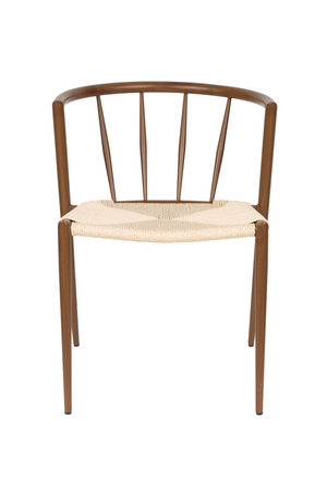 Woven Paper Seat Dining Chairs (2) | DF Che | Oroa.com