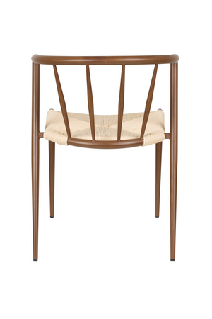 Woven Paper Seat Dining Chairs (2) | DF Che | Oroa.com