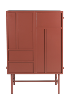 Red Iron 2-Door Cabinet | DF Davis | Oroa.com
