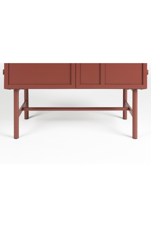 Red Iron 2-Door Cabinet | DF Davis | Oroa.com