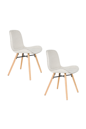 Topstitched Dining Chairs (2) | DF Lester | Oroa.com