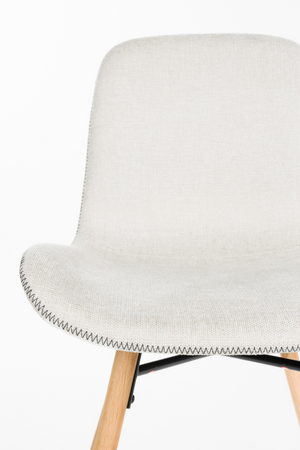 Topstitched Dining Chairs (2) | DF Lester | Oroa.com