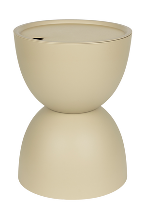 Hourglass Outdoor Storage Side Table | DF Mara | Oroa.com