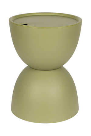 Hourglass Outdoor Storage Side Table | DF Mara | Oroa.com