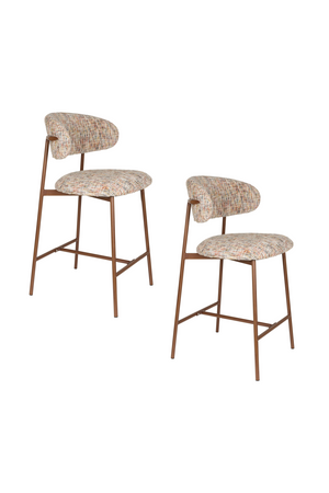 Iron-Framed Counter Stools (2) | DF Claes | Oroa.com