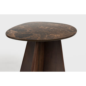   Brown Ceramics Side Tables (2) | Oroa.com