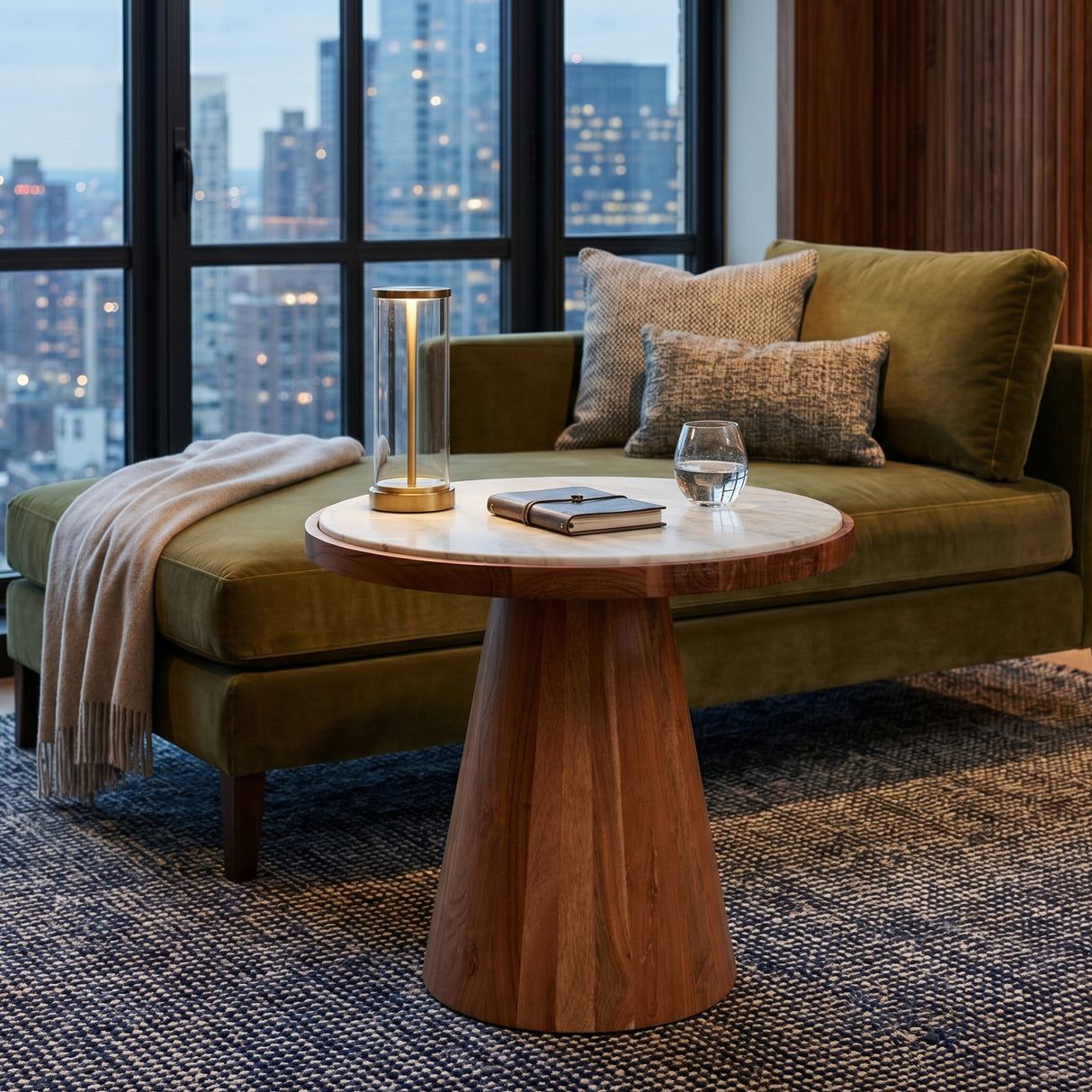   Round Marble Coffee Table | Oroa.com