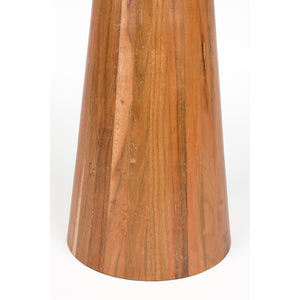   Acacia Wood Marble Side Table | Oroa.com