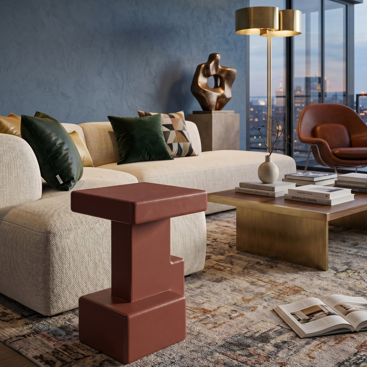   Geometrical Block Side Table | Oroa.com