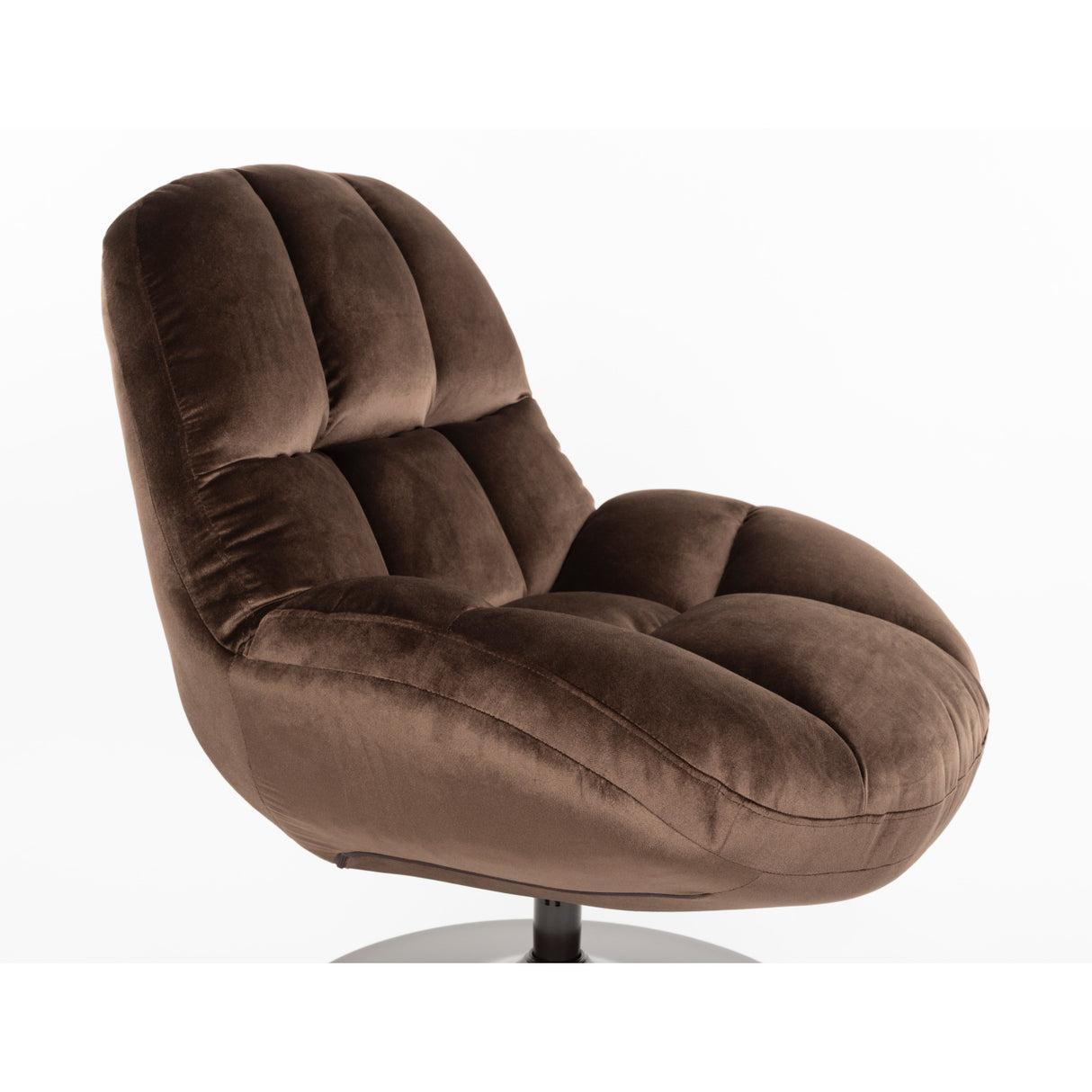   Velvet Swivel Lounge Chair | Oroa.com