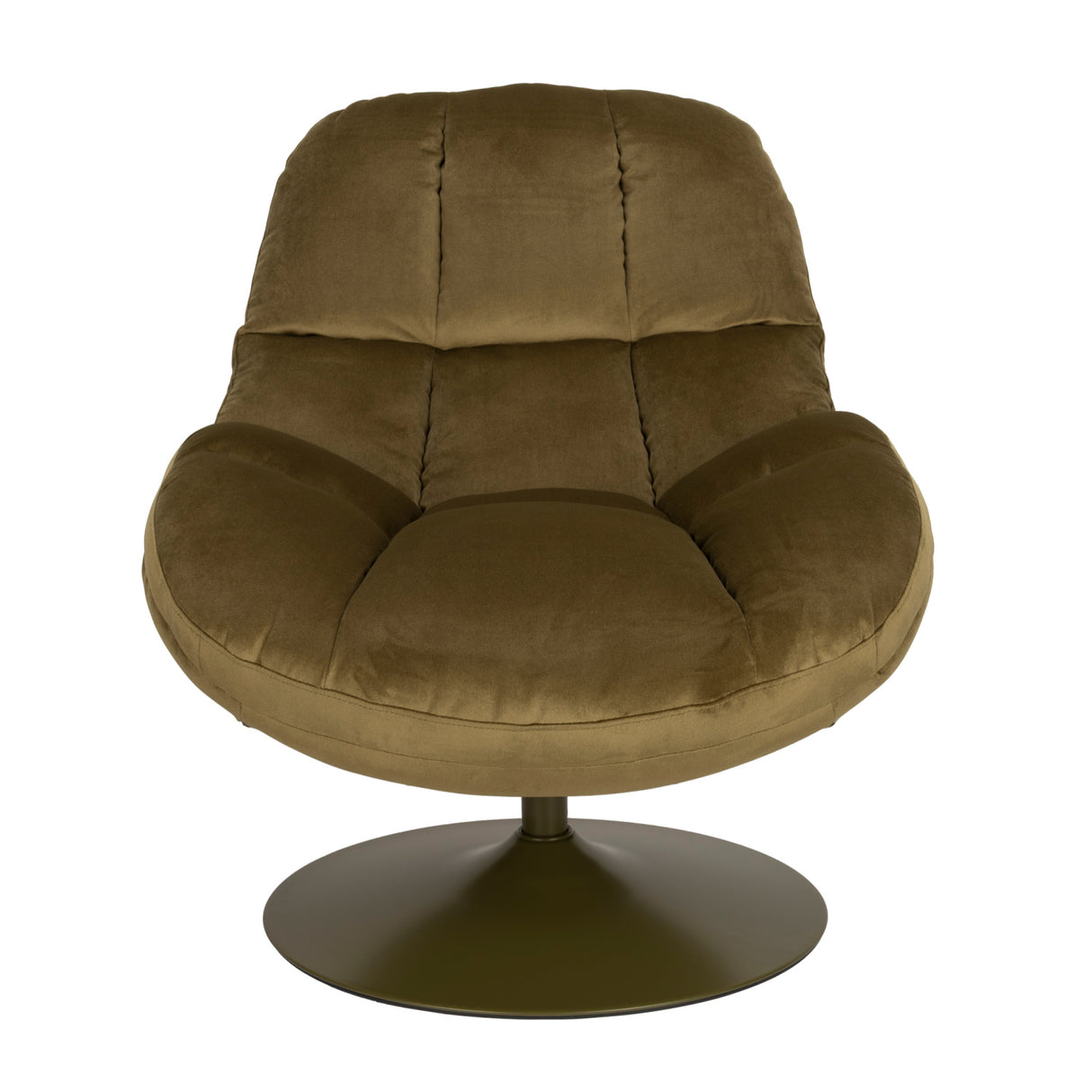  Velvet Swivel Lounge Chair | Oroa.com