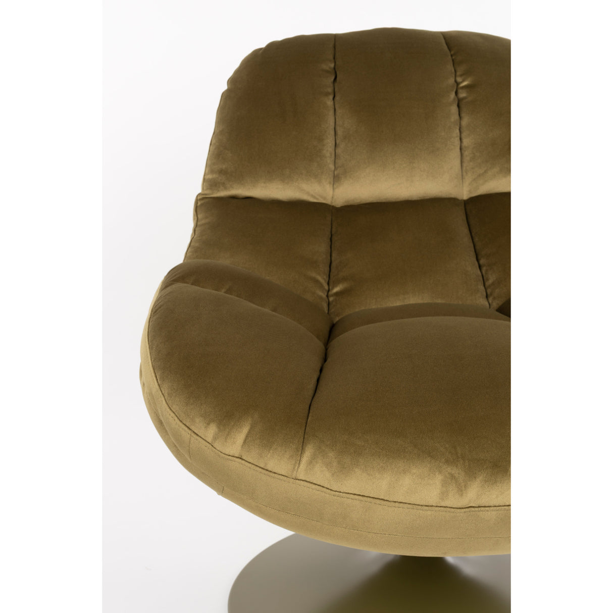   Velvet Swivel Lounge Chair | Oroa.com