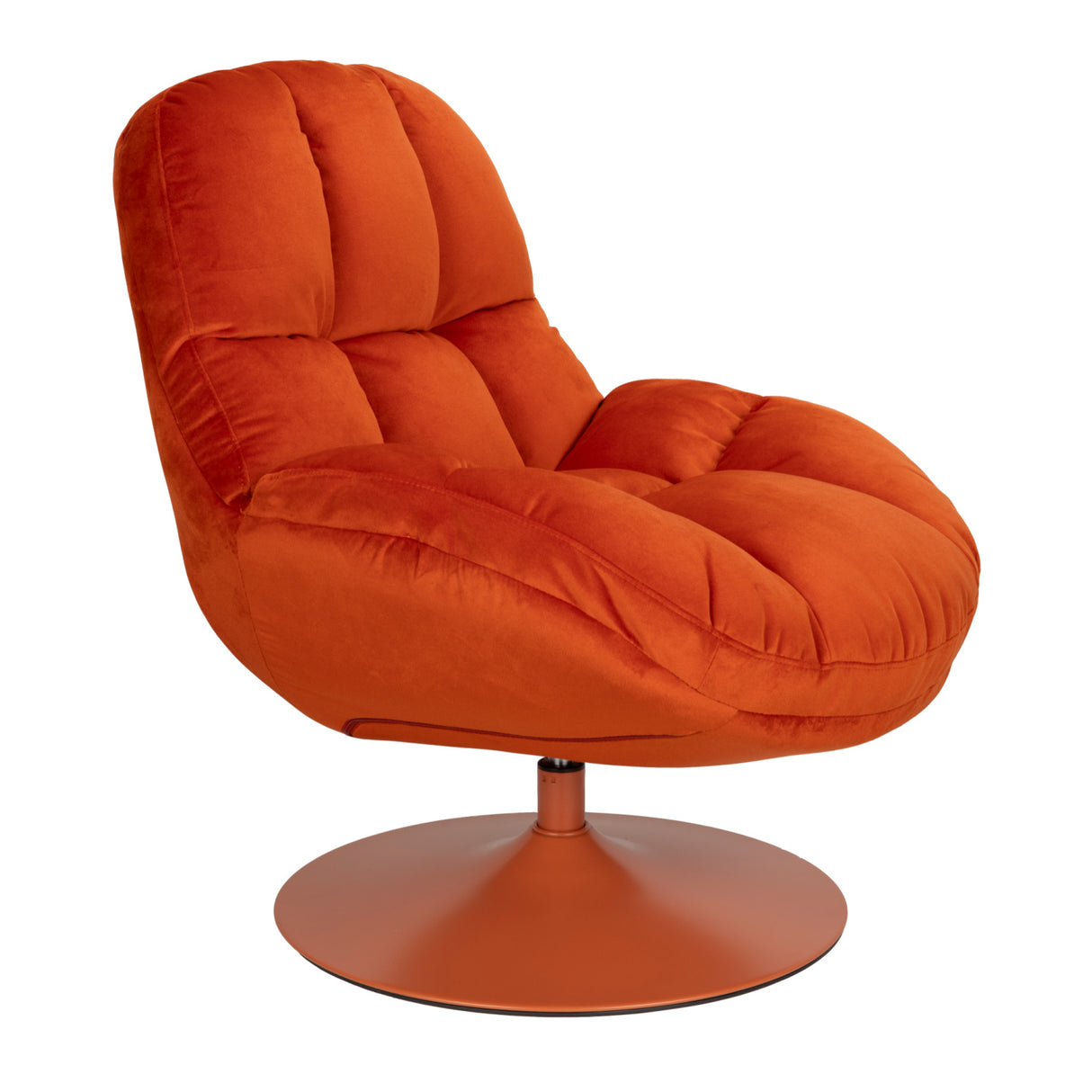   Velvet Swivel Lounge Chair | Oroa.com