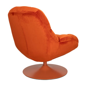   Velvet Swivel Lounge Chair | Oroa.com