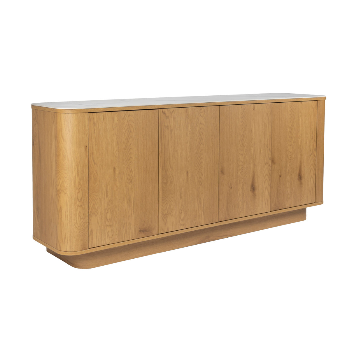   Wooden 4-Door Sideboard | Oroa.com