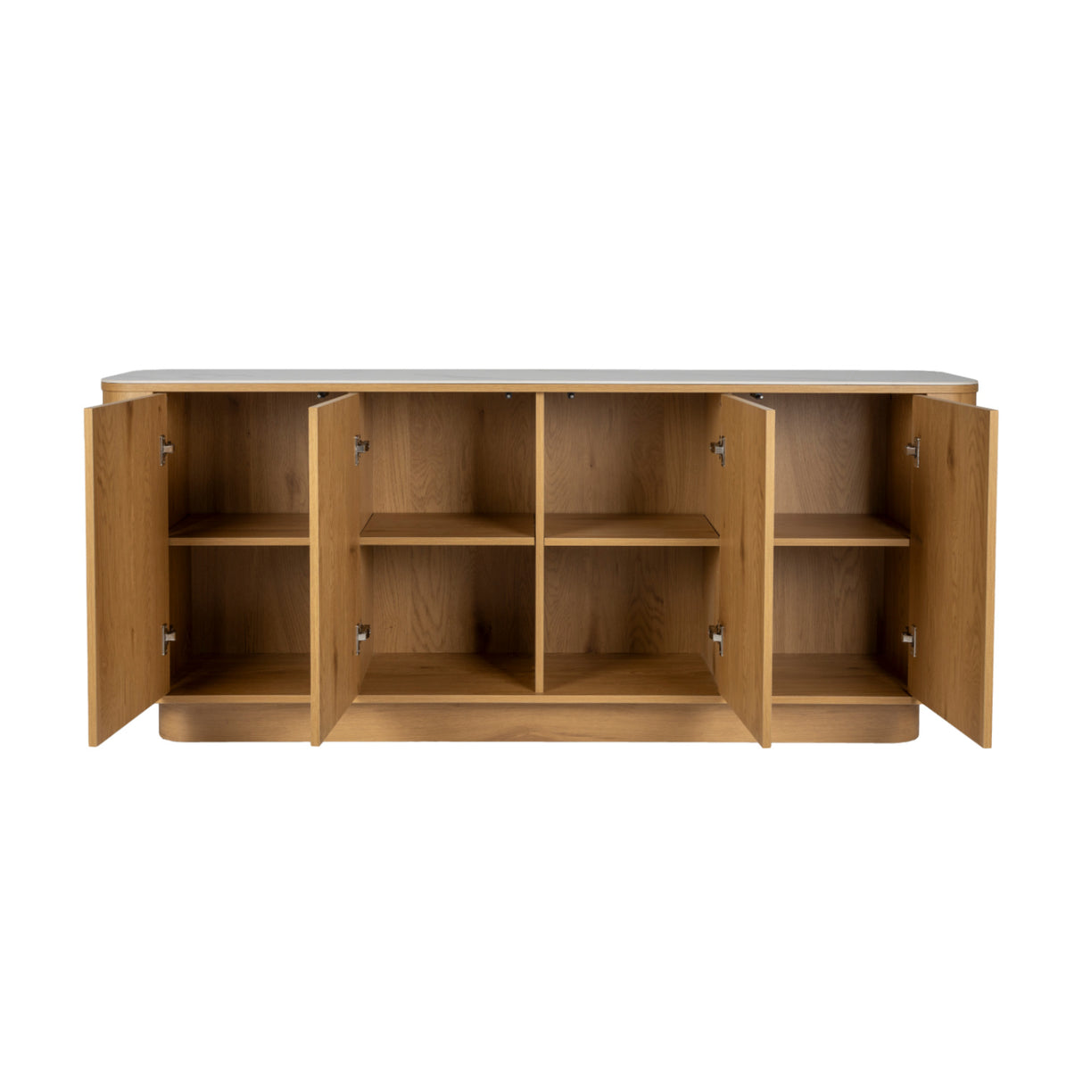   Wooden 4-Door Sideboard | Oroa.com