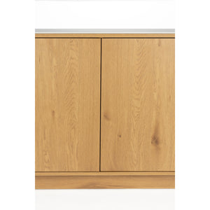   Wooden 4-Door Sideboard | Oroa.com