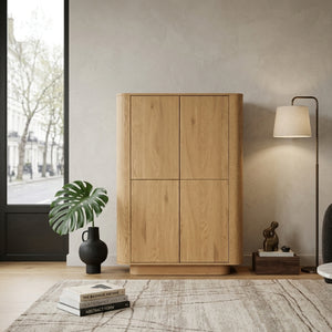   Wooden 2-Door Cabinet | Oroa.com