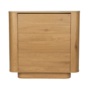   Modern European furniture - Solid Wood 3-Drawer Cabinet - www.oroa.com | Oroa.com