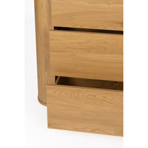   Modern European furniture - Solid Wood 3-Drawer Cabinet - www.oroa.com | Oroa.com