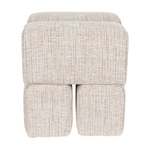   Cube-Shaped 4-Block Stool | Oroa.com
