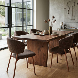   Curved Back Dining Chairs (2) | Oroa.com