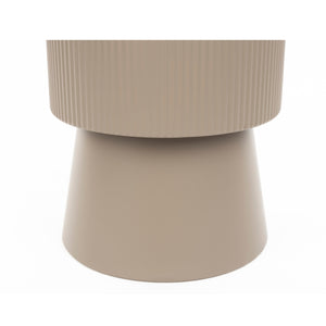   Black Smoked Glass Side Table | Oroa.com