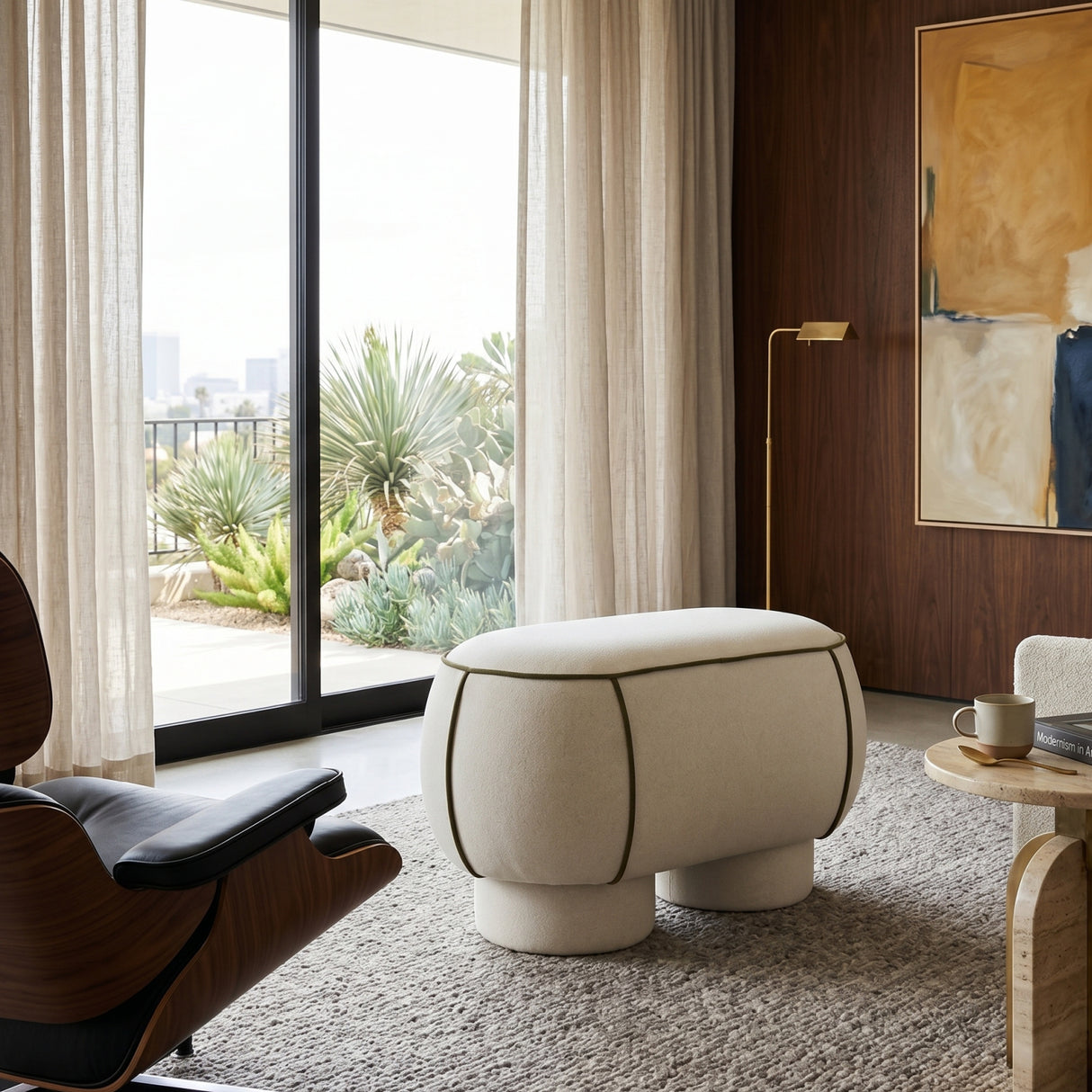   Fabric Upholstered Bench M | Oroa.com