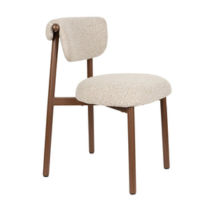   Woven Fabric Dining Chairs (2) | Oroa.com