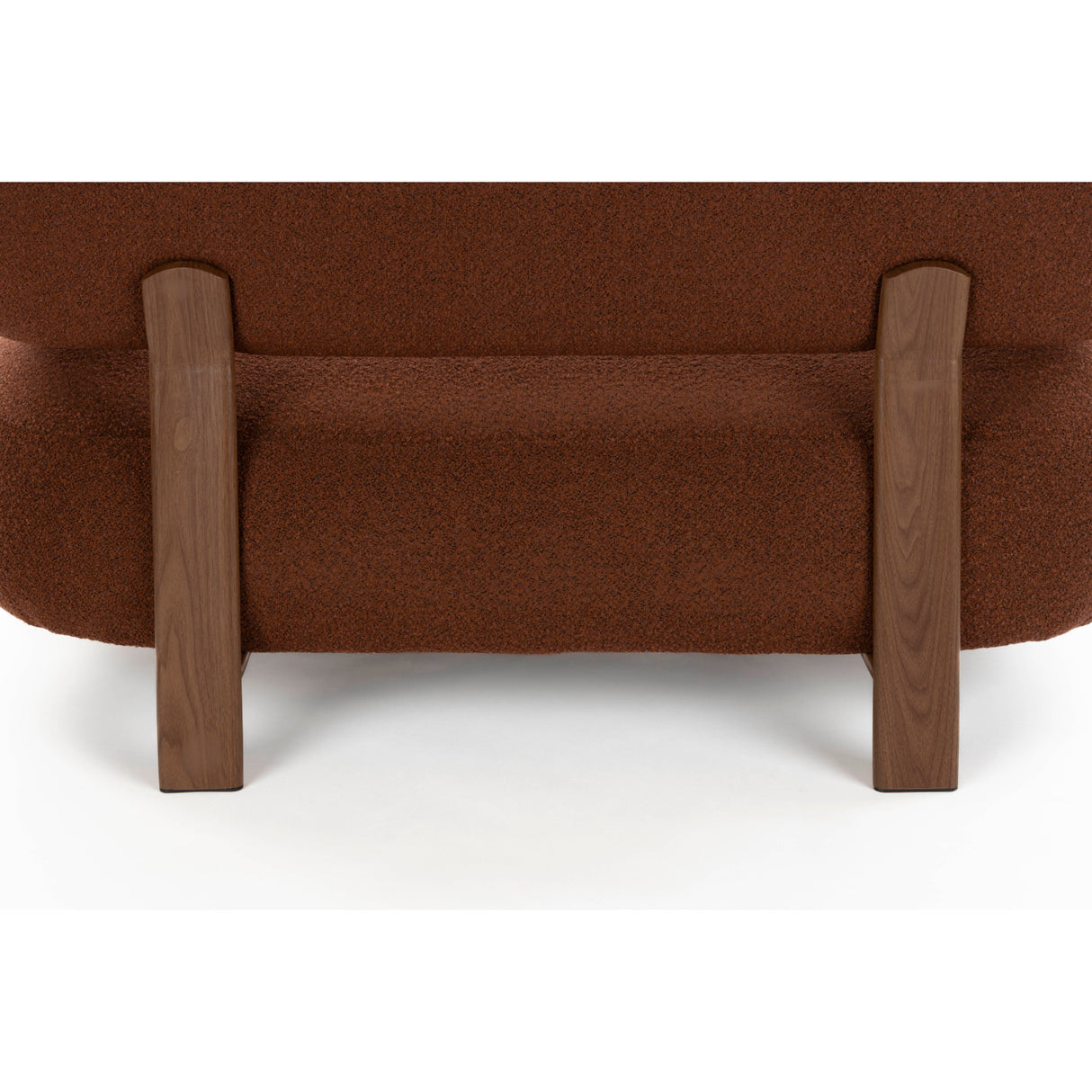   Brown Fabric 2-Seater Sofa | Oroa.com