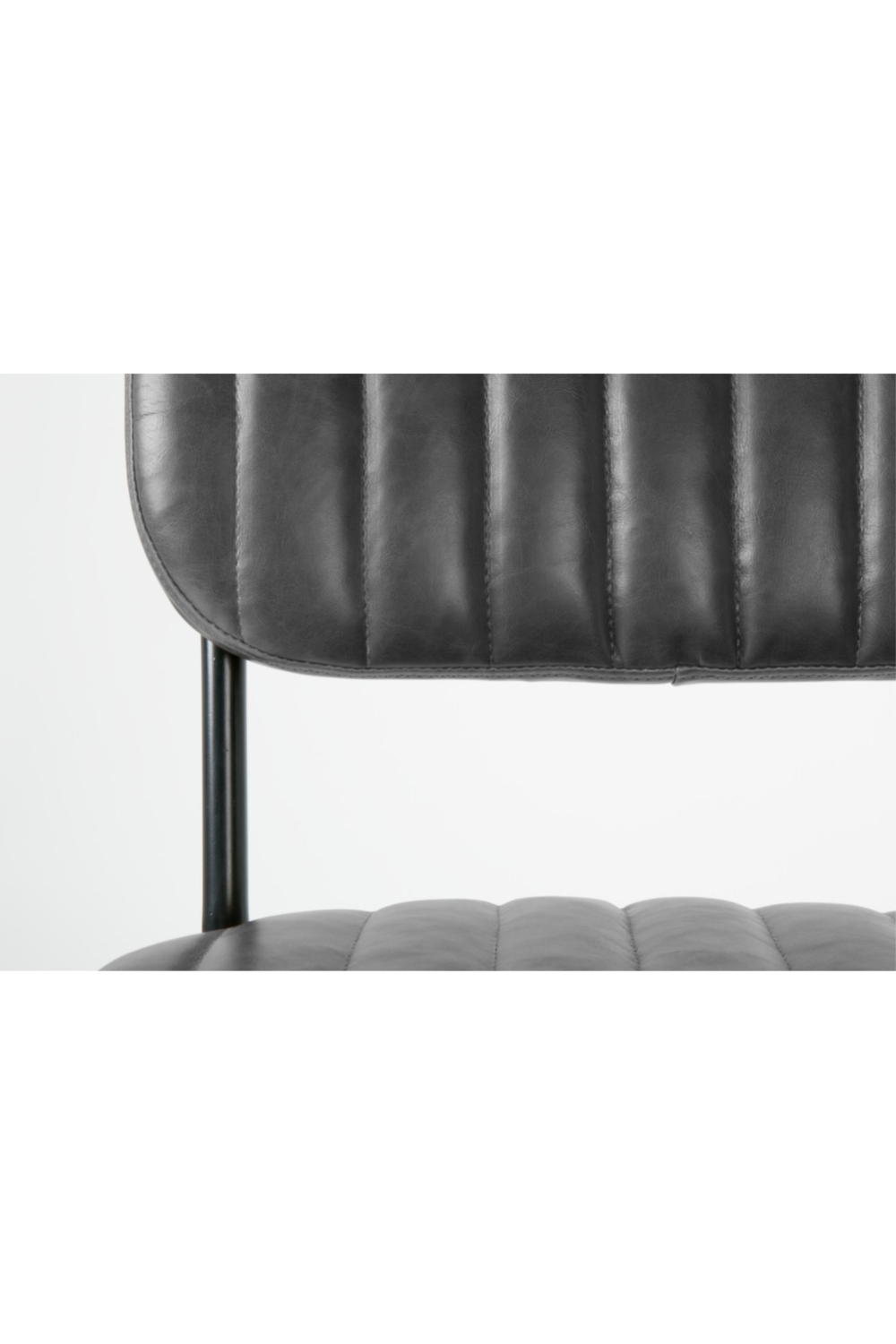 Channeled Leather Dining Chair | DF Jake | Oroa.com