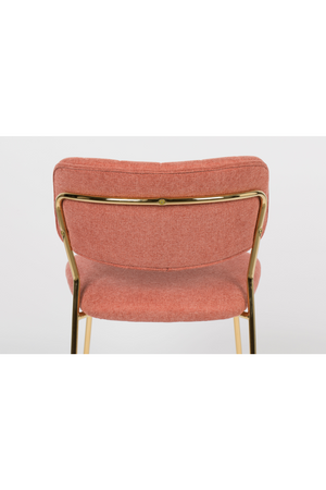 Mixed Fabric Upholstered Dining Chairs (2) | DF Jolien | OROA.com
