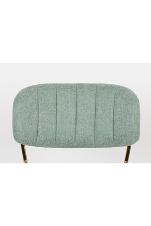 Mixed Fabric Upholstered Dining Chairs (2) | DF Jolien | OROA.com