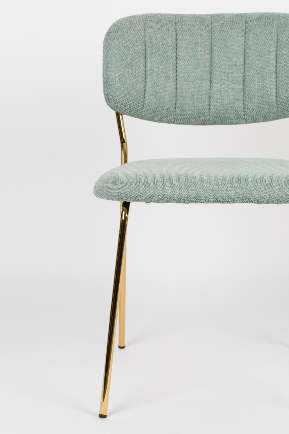 Mixed Fabric Upholstered Dining Chairs (2) | DF Jolien | OROA.com