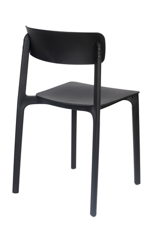 Fiberglass Modern Dining Chairs (4) | DF Clive | Oroa.com