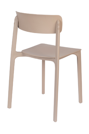 Fiberglass Modern Dining Chairs (4) | DF Clive | Oroa.com
