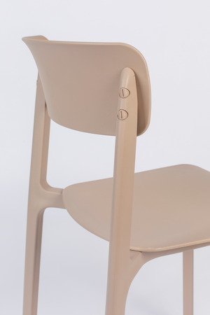 Fiberglass Modern Dining Chairs (4) | DF Clive | Oroa.com
