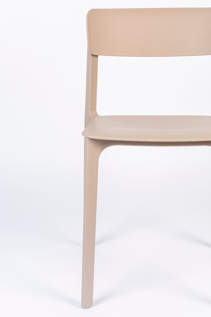Fiberglass Modern Dining Chairs (4) | DF Clive | Oroa.com