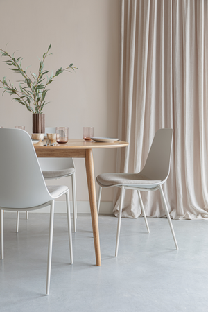 Minimalist Dining Chair Set (4) | DF Jeffrey | OROA.com
