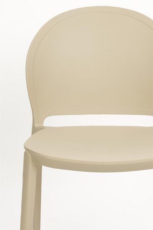 Stackable Outdoor Dining Chair (4) | DF Sjoerd | OROA.com