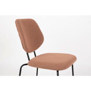  Modern European furniture - Metal Framed Dining Chairs (2) - www.oroa.com | Oroa.com