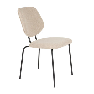   Modern European furniture - Metal Framed Dining Chairs (2) - www.oroa.com | Oroa.com