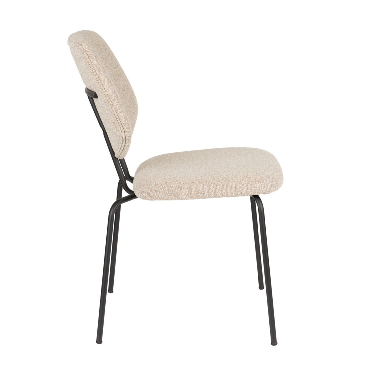   Modern European furniture - Metal Framed Dining Chairs (2) - www.oroa.com | Oroa.com