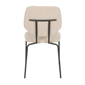   Modern European furniture - Metal Framed Dining Chairs (2) - www.oroa.com | Oroa.com