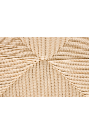 Woven Paper Seat Dining Chairs (2) | DF Che | Oroa.com