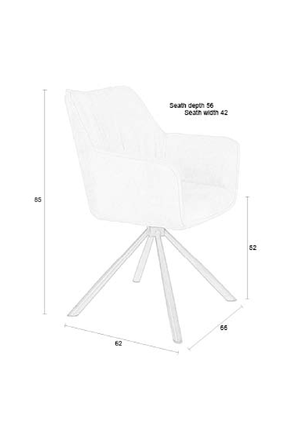 Beige Swivel Armchair Set (2) | DF Kodak | OROA.com