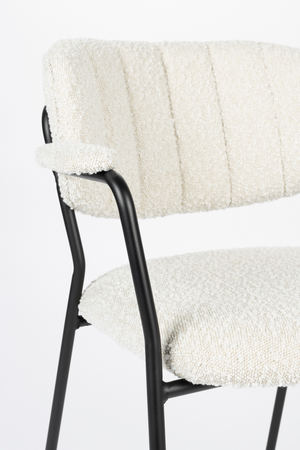 Bouclé Upholstered Armchairs (2) | DF Jolien | OROA.com